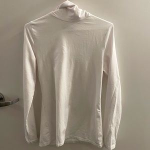 White Lightweight Turtleneck